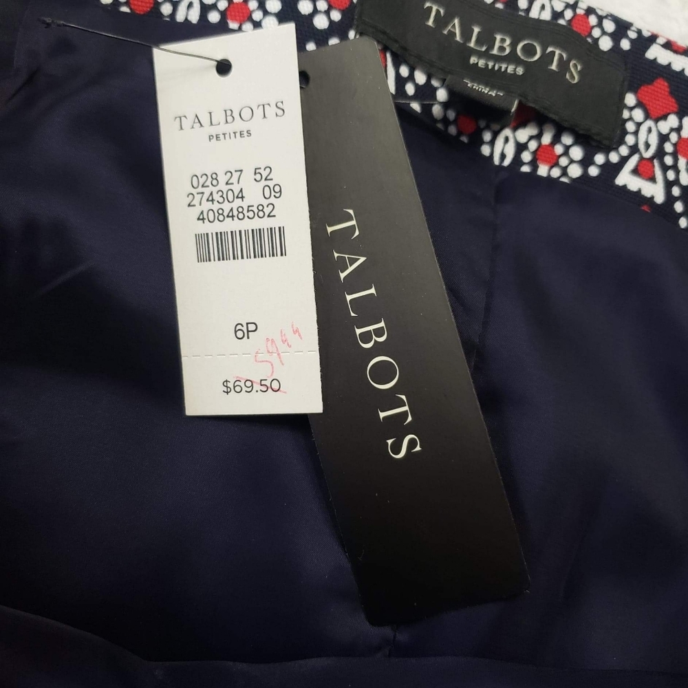 Talbots Skirt. Womans Sz. 6p NWT. - Picture 4 of 4